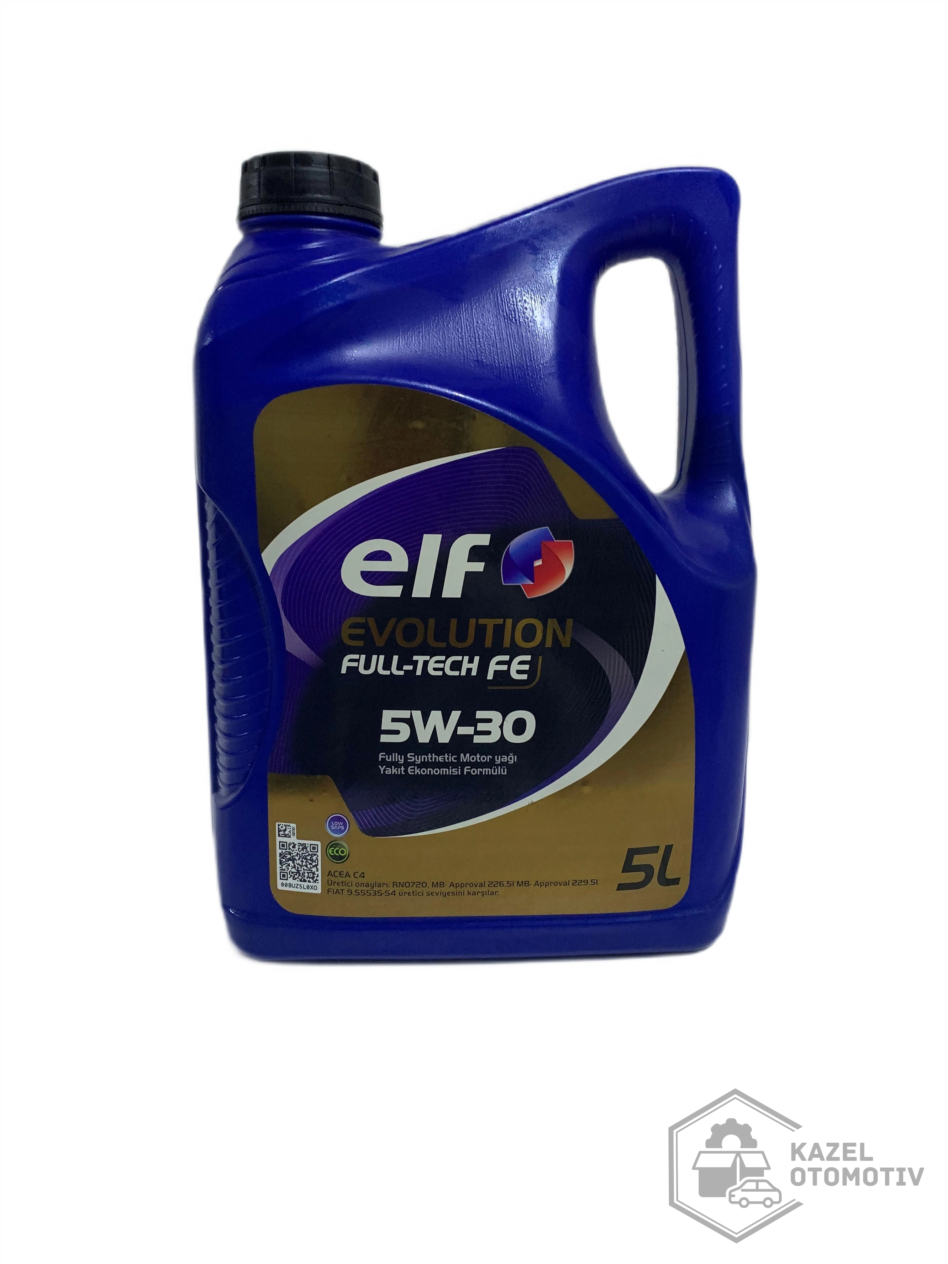 resimler/genel/ELF MOTOR YAĞI 5W30 EVOLUTION FULL-TECH FE